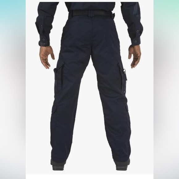 5.11 Tactical Emergency Services Work Pants Navy 34 UPF Cargo Utility - Picture 3 of 7